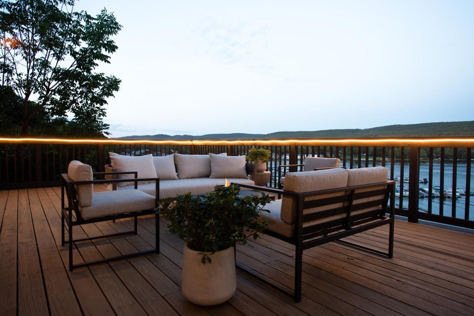 Lakeview House - Hot Tub - Firepit - Stunning Views - Spacious Deck - Cozy Living Room - Bar Greenwood Lake Luaran gambar